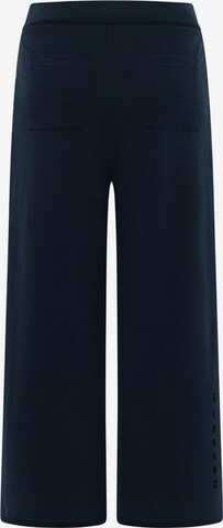 Elbsand Wide Leg Hose 'Meja' in Blau