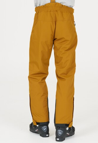 Whistler Regular Outdoor Pants 'Drizzle' in Yellow