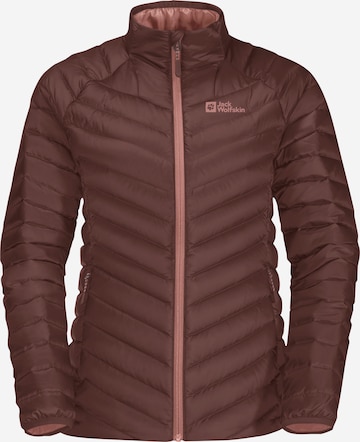 JACK WOLFSKIN Outdoor Jacket in Brown: front