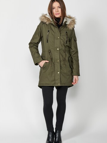 Parka d’hiver KOROSHI en vert