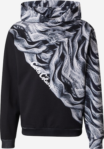 Carlo Colucci Sweatshirt 'Draicchio' in Schwarz: Vorderseite