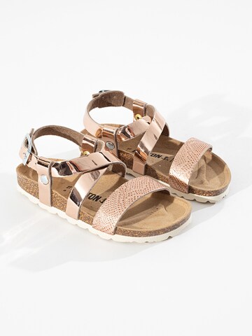 Bayton Sandal 'Enyo' in Gold