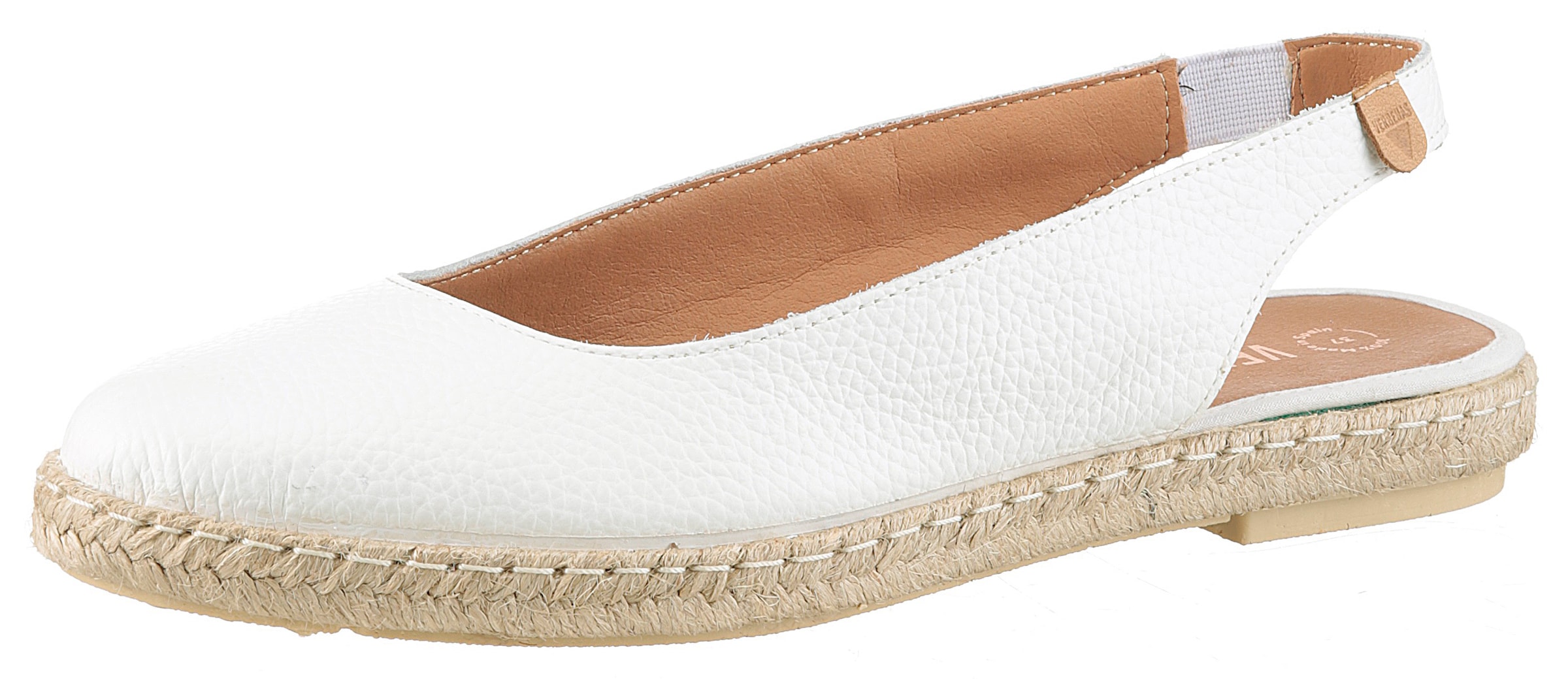 VERBENAS Espadrilles in White: front