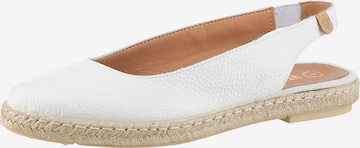 VERBENAS Espadrilles in Weiß: Vorderseite