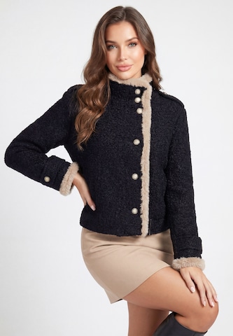 faina Winterjacke in Schwarz: Vorderseite