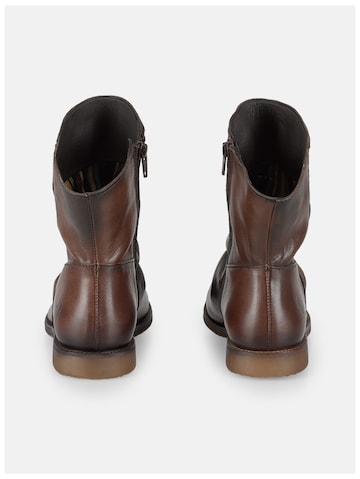 Felmini Wide Fit Ankle Boots in Brown