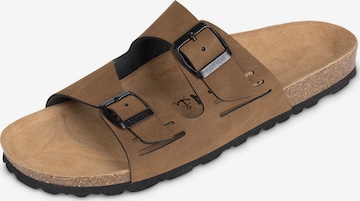 Bayton - Zapatos abiertos 'Athol' en marrón: frente