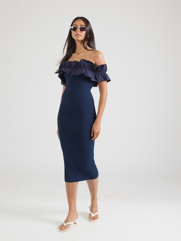 Robes en maille 'JOYNOMI' Essentiel Antwerp en bleu