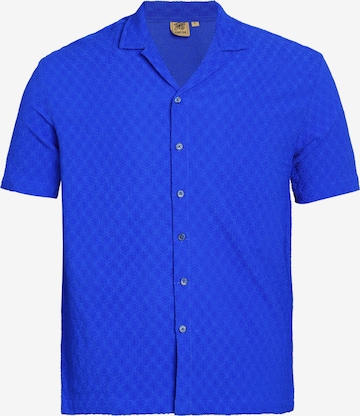 Campus Sutra - Ajuste confortable Camisa 'Symphony' en azul: frente