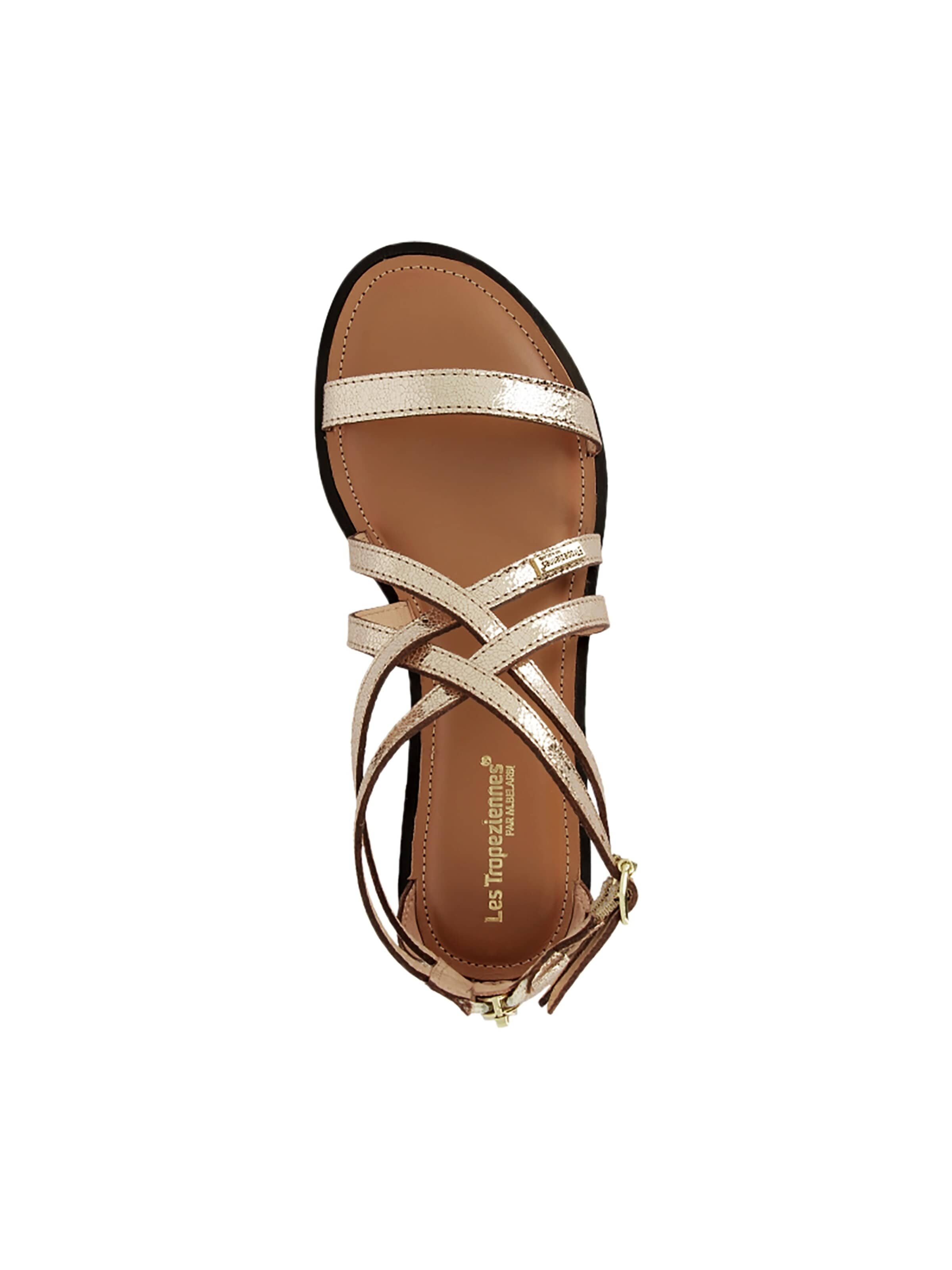 Sandalo 'Harco-Ledersandalen' di Les Tropéziennes in oro