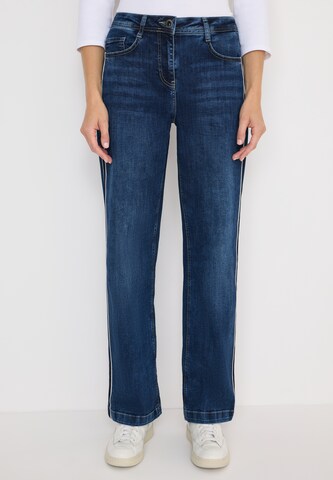 CECIL Regular Jeans in Blue: front