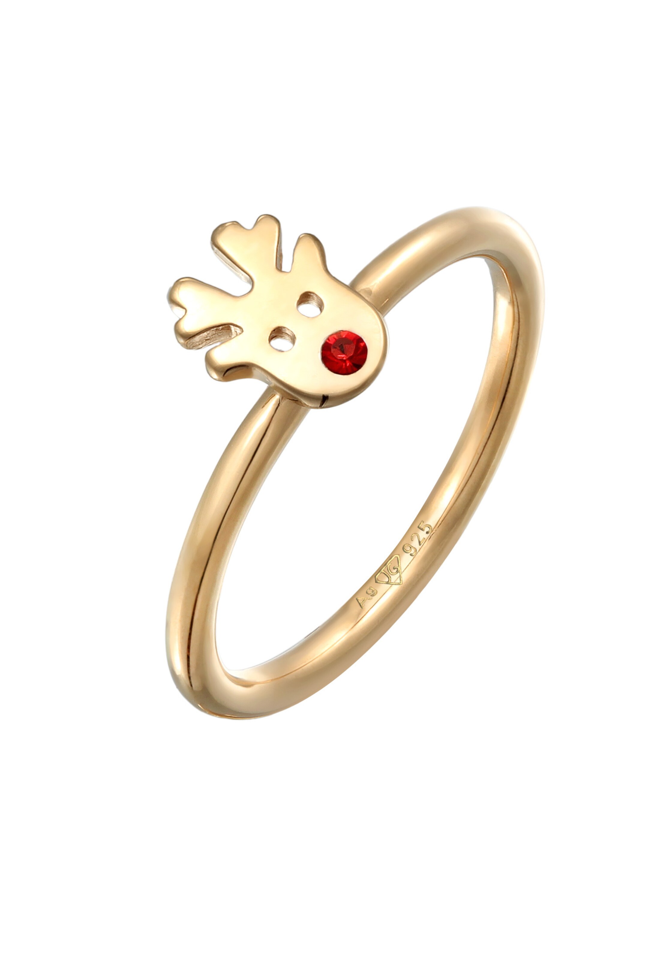ELLI Ring in Gold: front