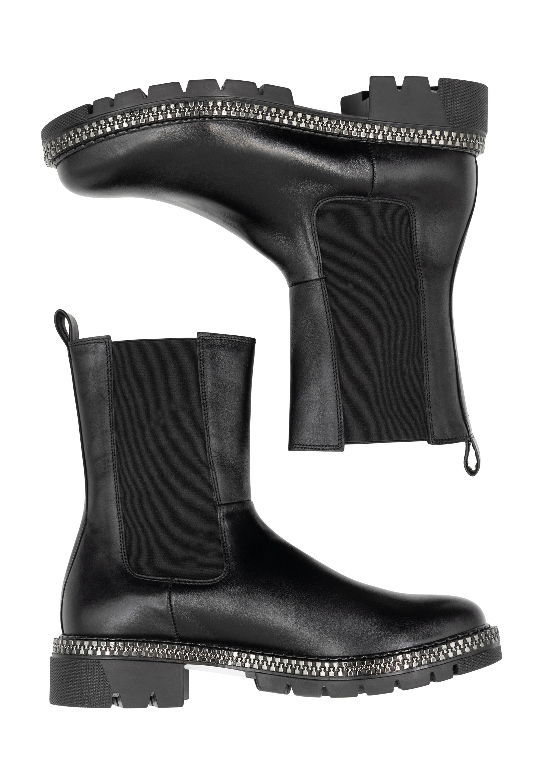 Chelsea Boots DreiMaster Vintage en noir