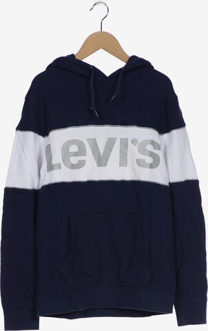 LEVI'S ® Sweatshirt & Zip-Up Hoodie in S in Blue: front