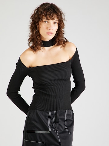 Trendyol - Jersey en negro: frente