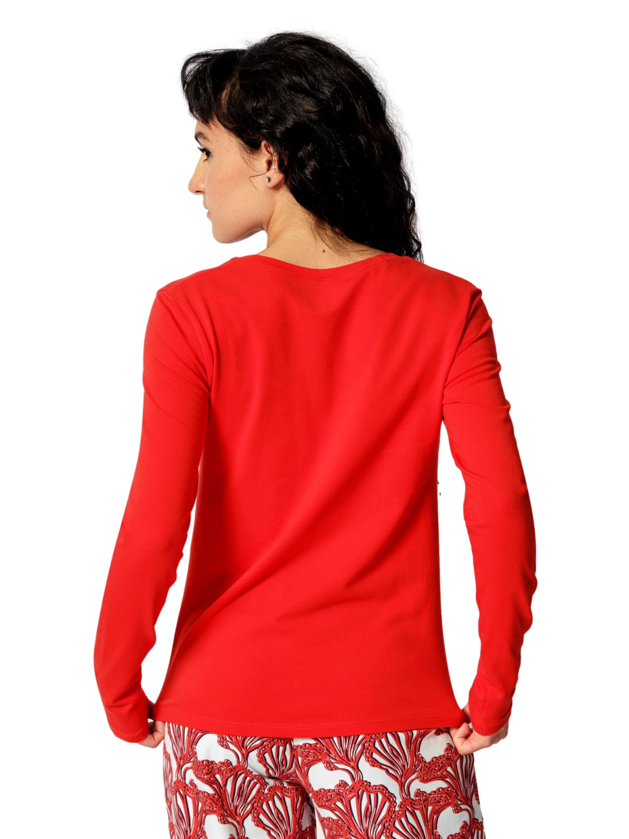Skiny - Camiseta para dormir en rojo