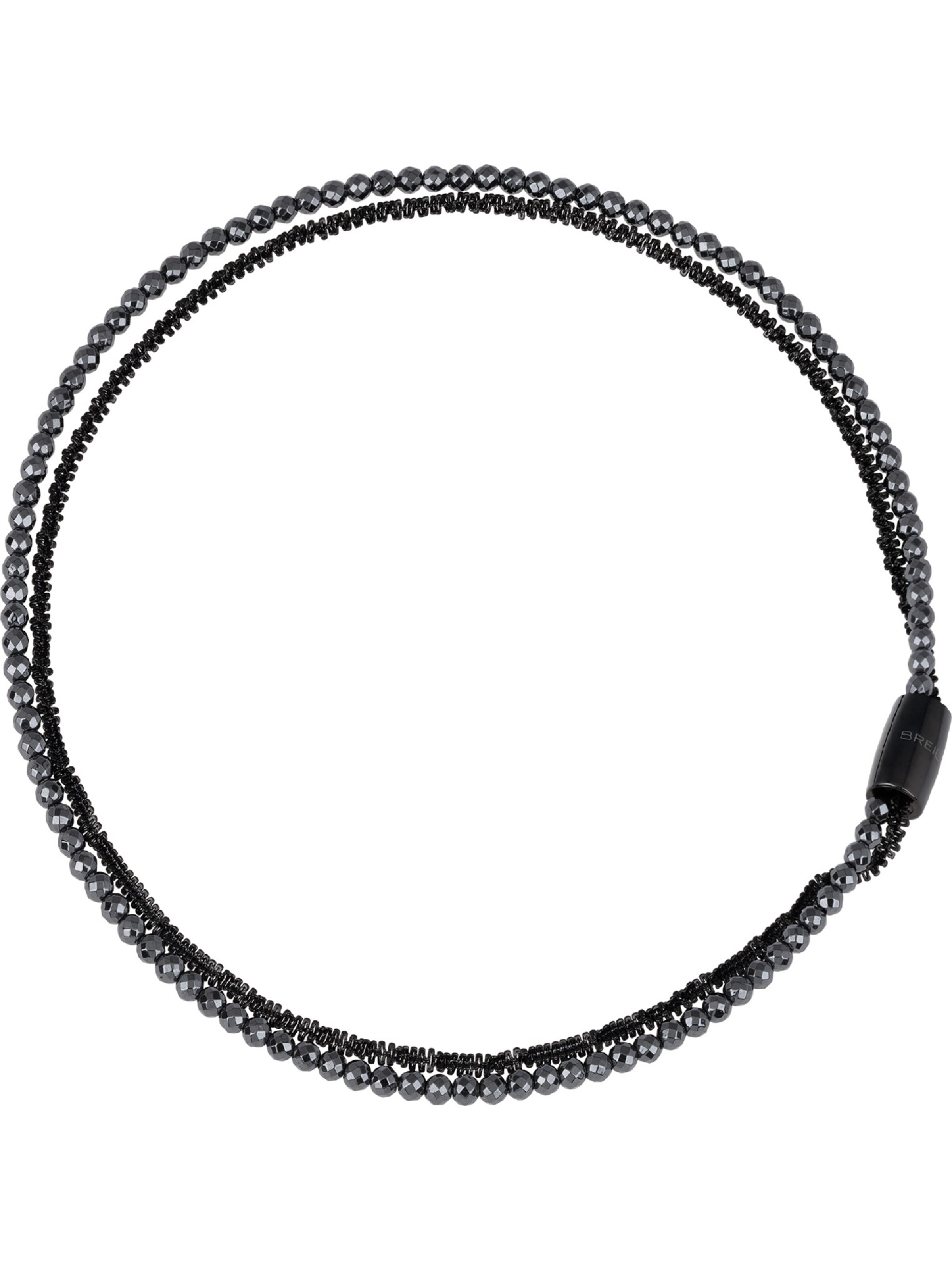 Chaîne Breil en noir : devant