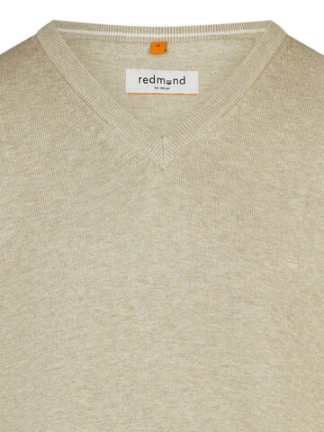 redmond Pullover 'Basic'‌‌‌‌‌‌ in Beige