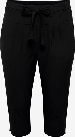 KAFFE CURVE - Slimfit Pantalón 'Jia' en negro: frente