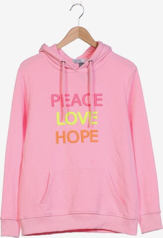 Zwillingsherz Sweatshirt & Zip-Up Hoodie in L in Pink: front