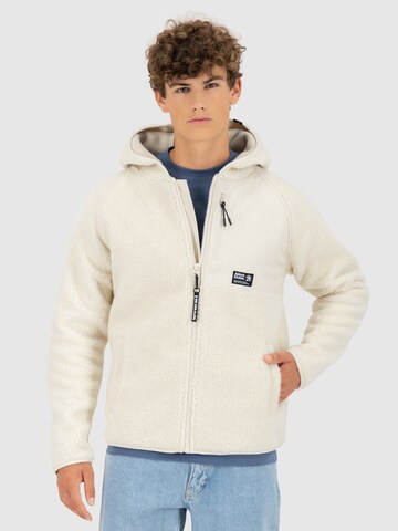 Alife and Kickin Fleecejacka 'Harald' i beige: framsida