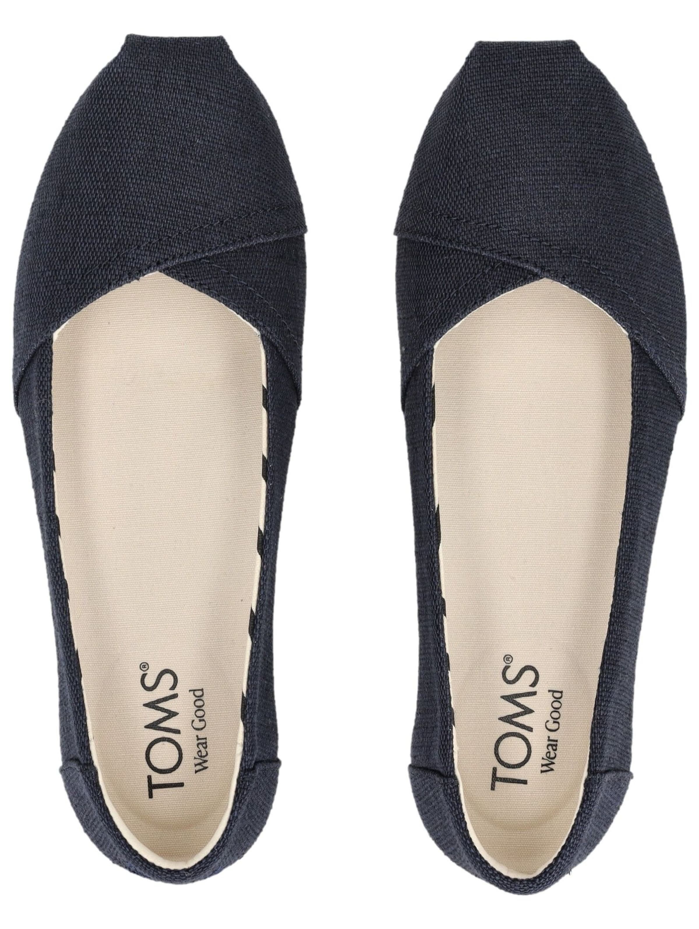 Chaussure basse TOMS en bleu