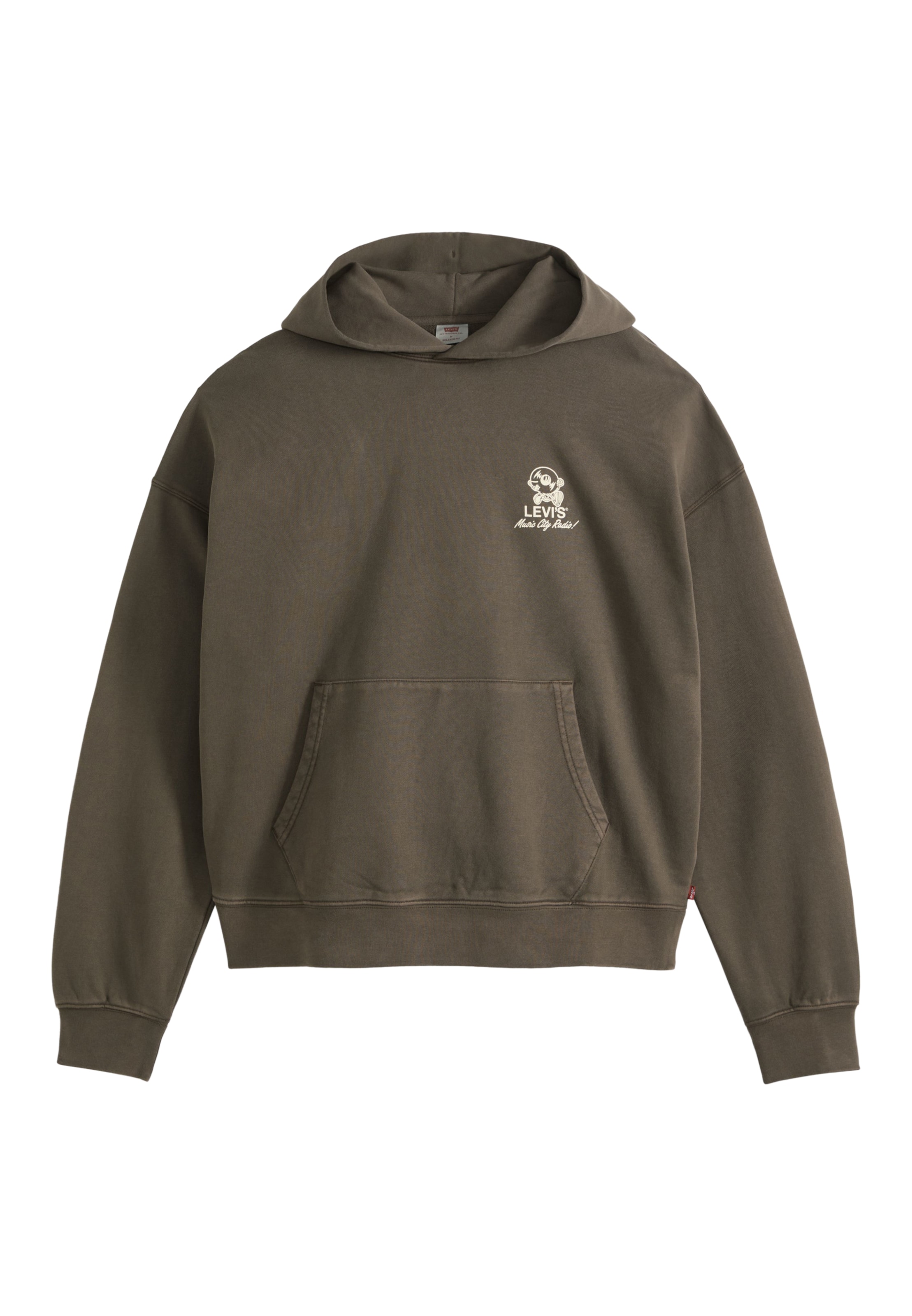 LEVI'S ® Sweatshirt 'TWO HORSE' in Braun: Vorderseite