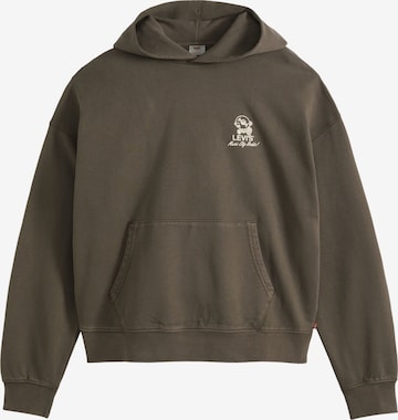 LEVI'S ® Sweatshirt 'TWO HORSE' in Braun: Vorderseite