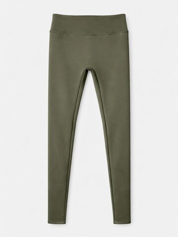 LEAFLETIC - Skinny Leggings 'Leafletic Woman`s Long Leggings with Back Gathering' en verde: frente