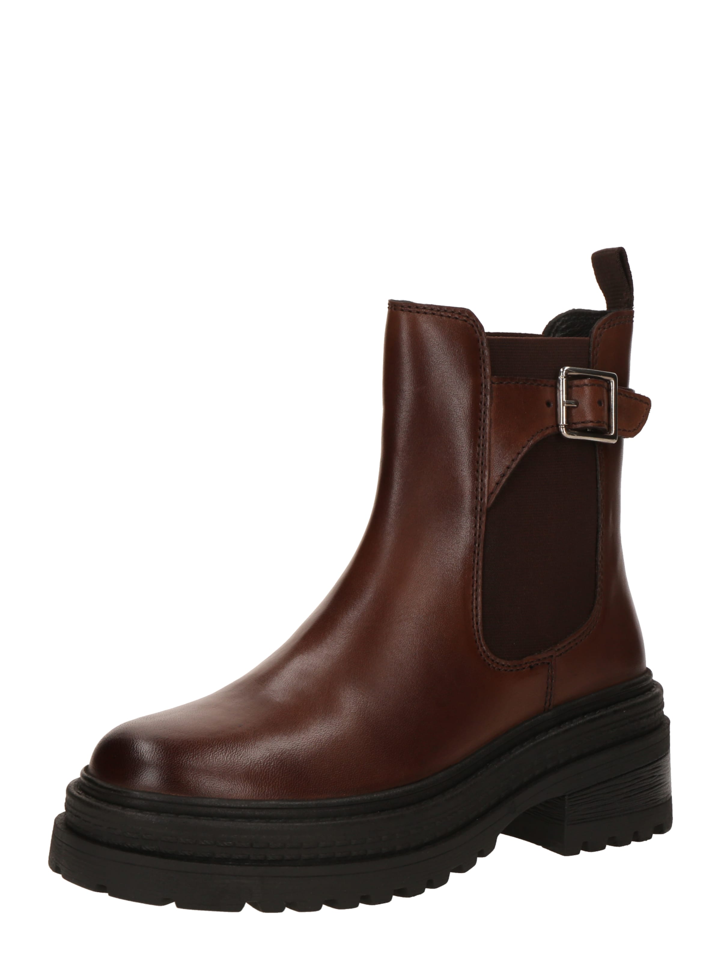 ABOUT YOU - Botas chelsea 'Annika' em castanho: frente