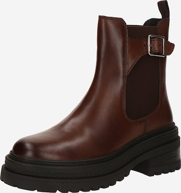 Chelsea Boots 'Annika' ABOUT YOU en marron : devant