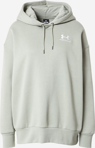 UNDER ARMOUR Спортивный свитшот в Зеленый: спереди