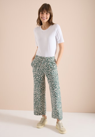 CECIL Wide Leg Hose in Beige