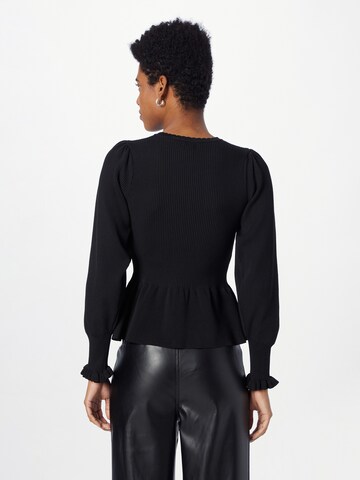 River Island Pullover in Schwarz