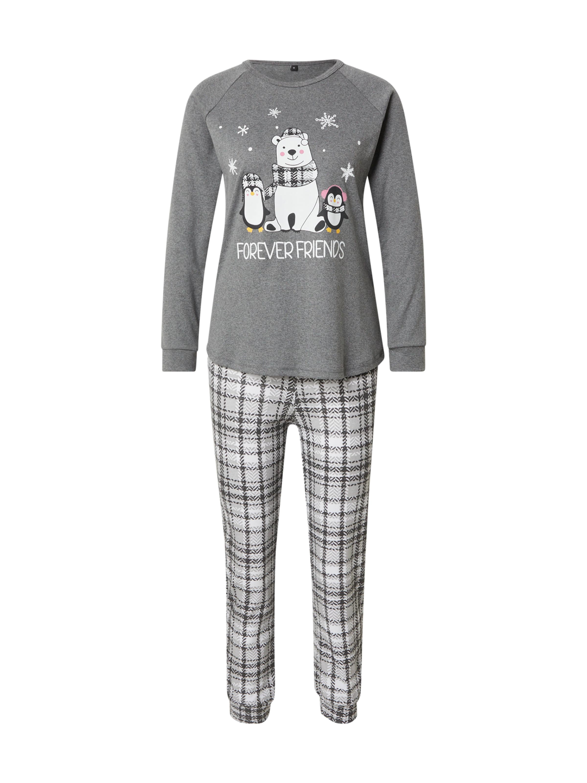 Trendyol Пижама в Серый: спереди