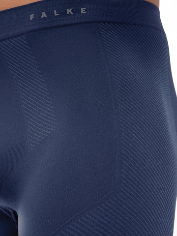 FALKE Skinny Workout Pants in Blue