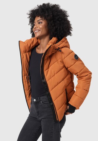 MARIKOO Winterjacke in Orange