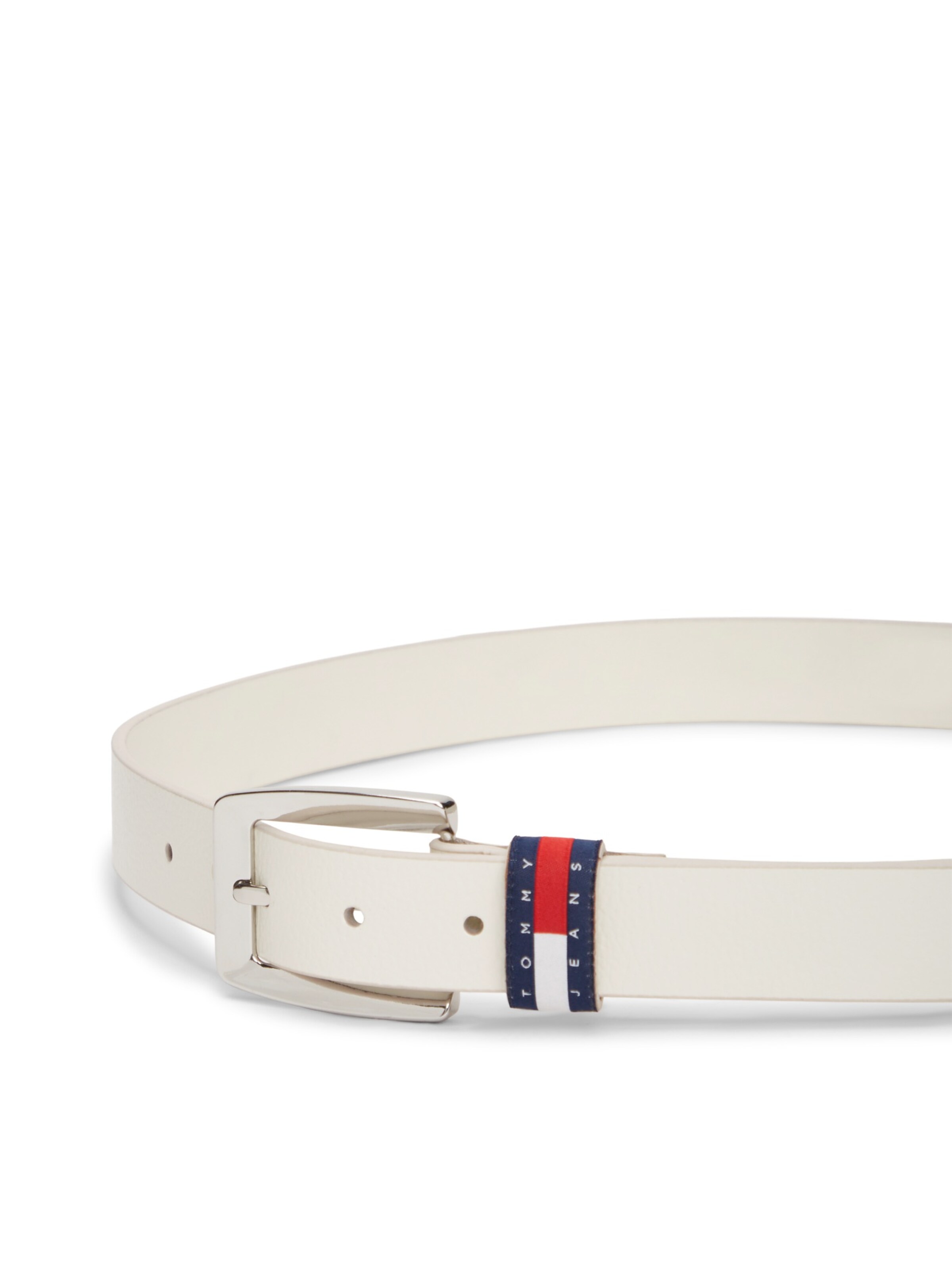 Tommy Jeans Ζώνη 'BOLD 3.0' σε λευκό