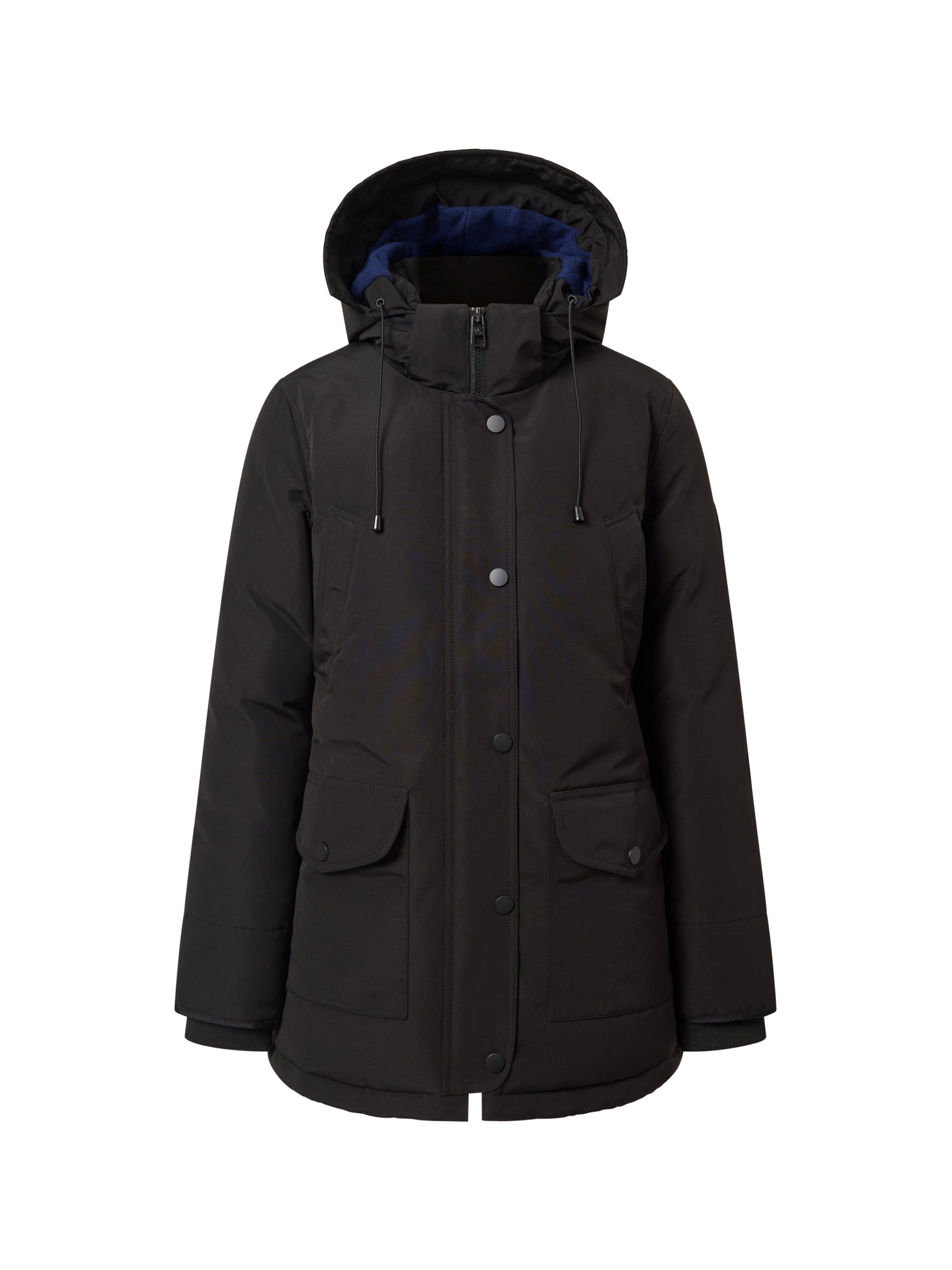 CASH-MERE.CH Vinterparka i sort, Produktvisning