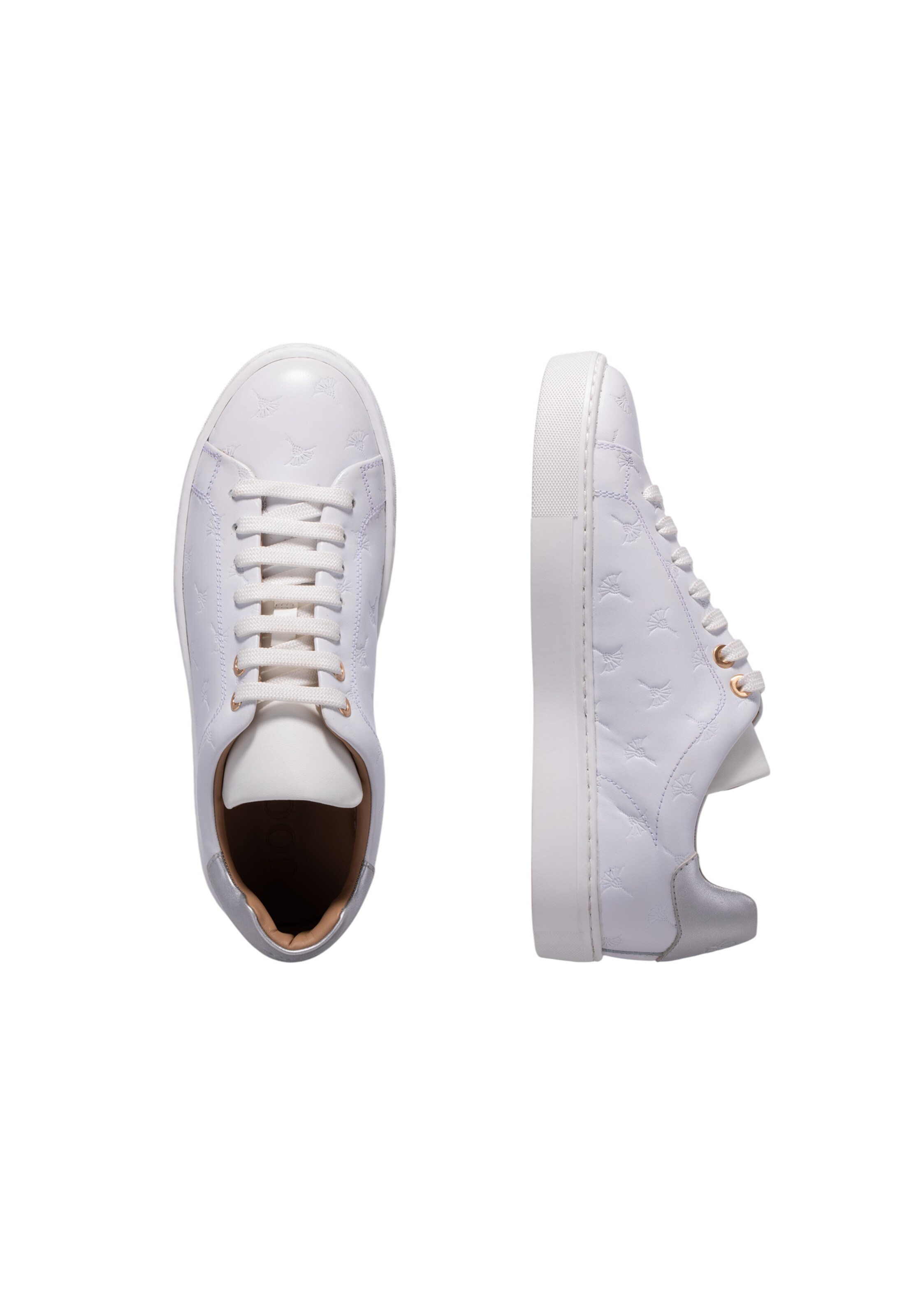 JOOP! - Zapatillas deportivas bajas 'Piatto Stampa Cari' en blanco