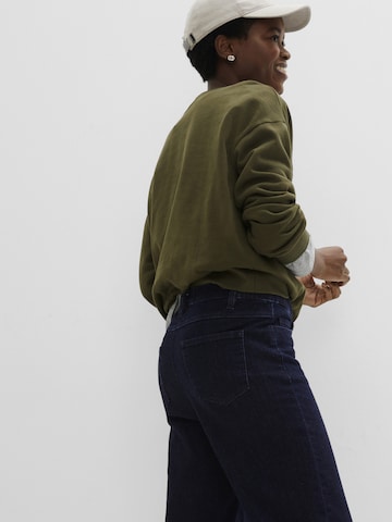 bonprix Wide Leg Jeans in Blau