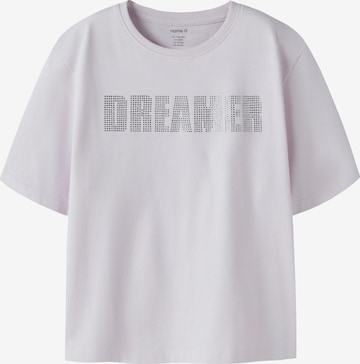 NAME IT Shirt 'NKFDITTELIA' in Purple: front