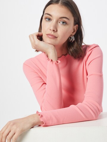 PIECES Shirt 'Milla' in Pink