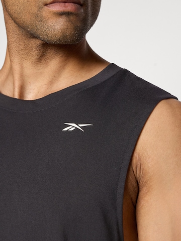 Reebok - Camiseta funcional 'BARKLEY EASY FIT' en negro