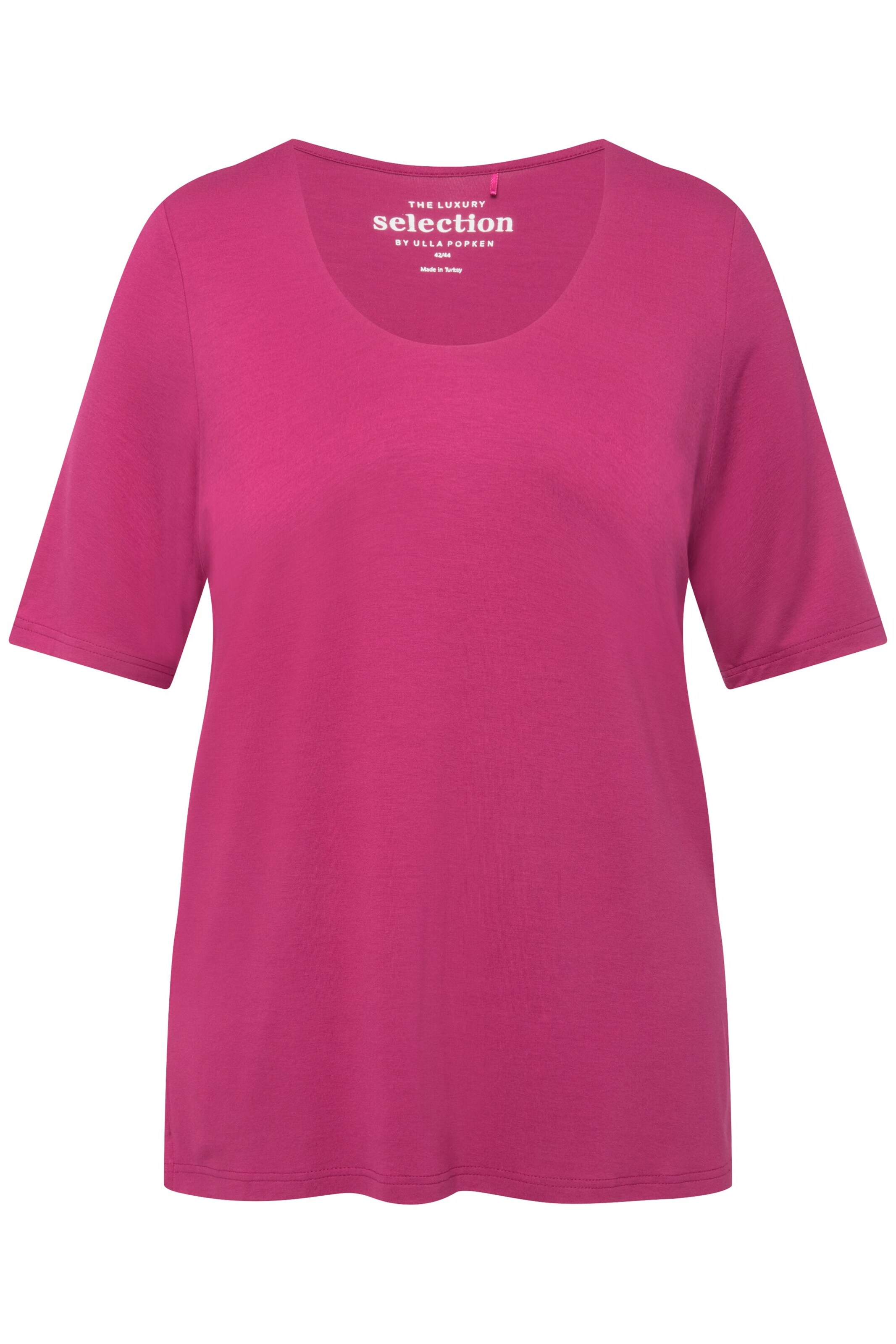 Ulla Popken Shirt in Pink: Vorderseite