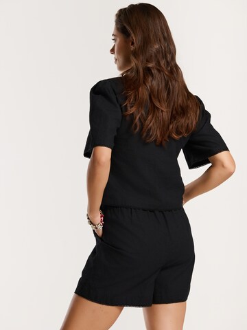 Shiwi Regular Trousers 'Misha' in Black