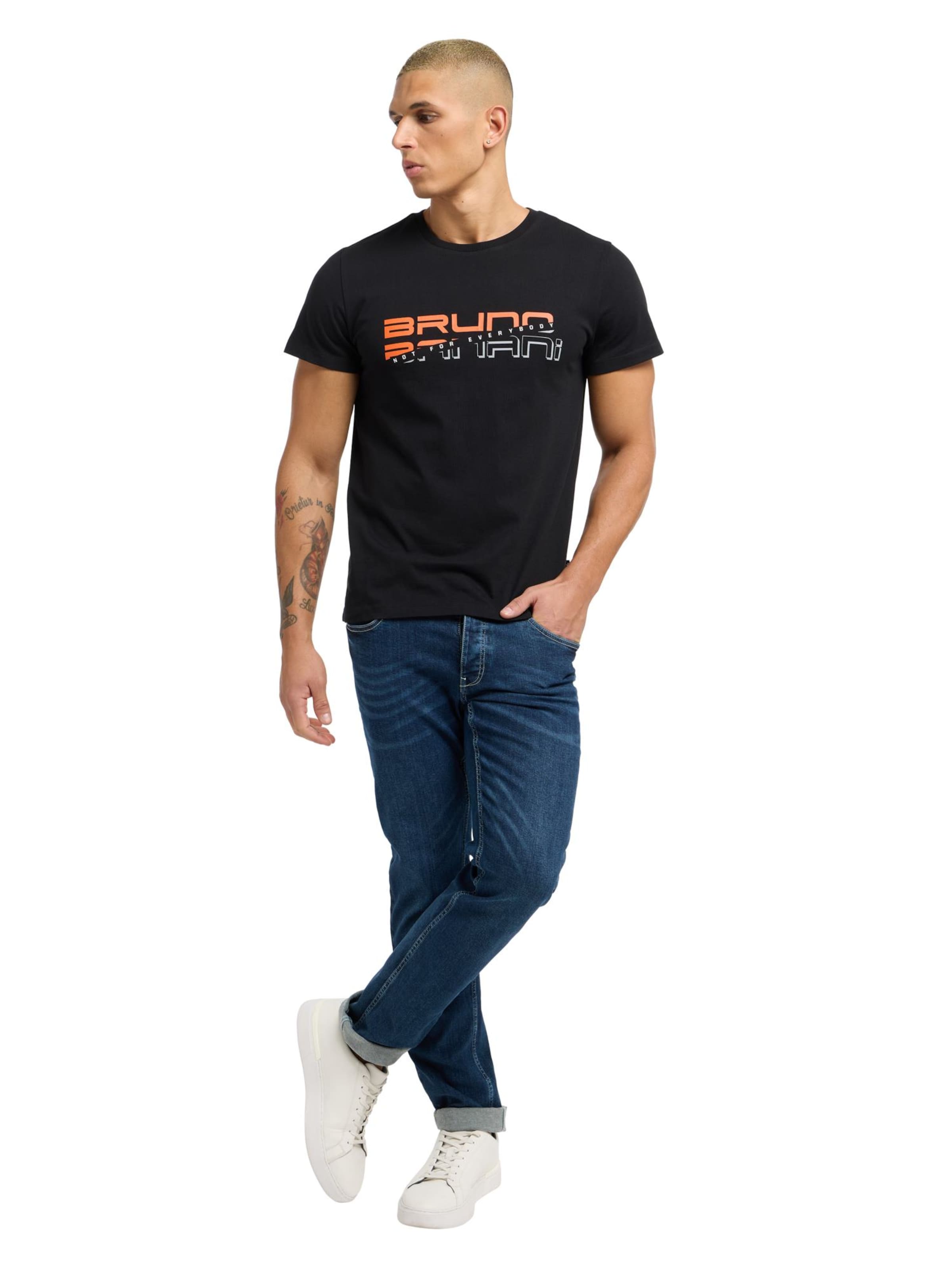 T-Shirt 'Conrad' Bruno Banani en noir