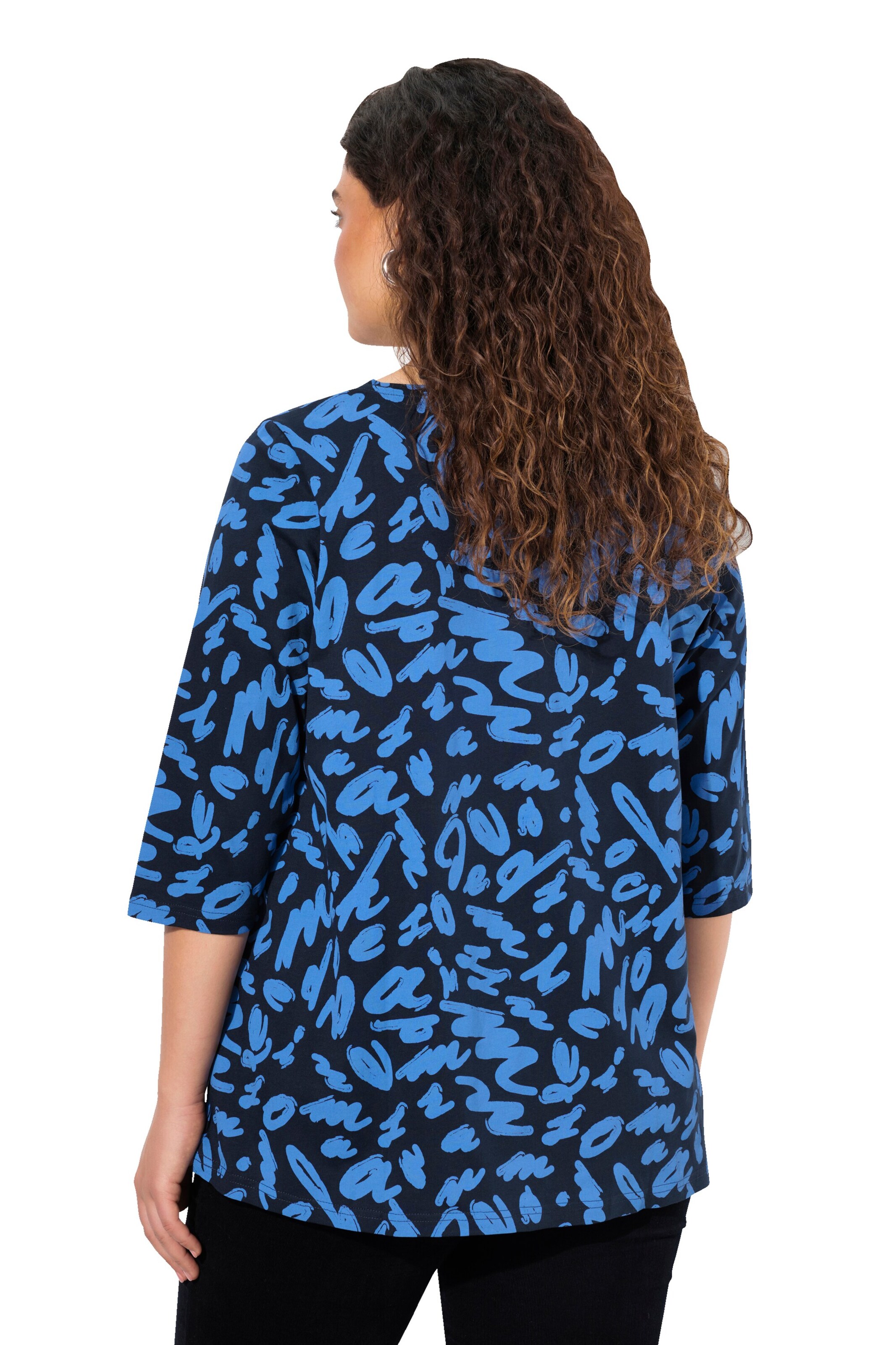 Ulla Popken Shirt in Blue