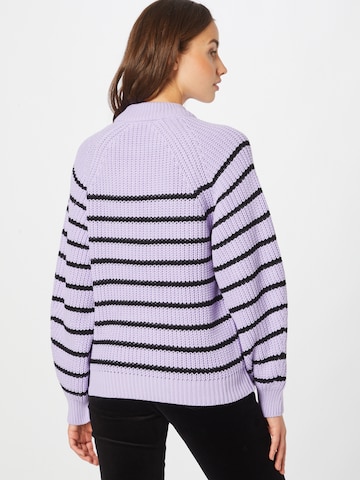 SISTERS POINT Sweater 'MIBA' in Purple