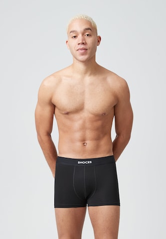 SNOCKS Boxer shorts in Black